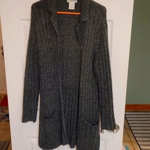 Dark Gray heavy cardigan